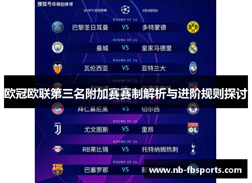 欧冠欧联第三名附加赛赛制解析与进阶规则探讨