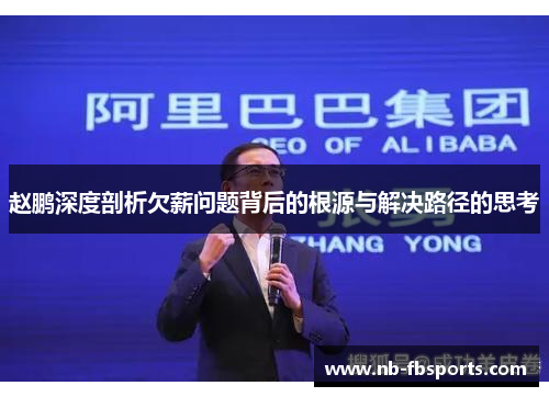 赵鹏深度剖析欠薪问题背后的根源与解决路径的思考